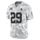 C.J. Goodwin Dallas Cowboys ＃29 Limited Men's Arctic Camo 2024 Salute to Service Jersey