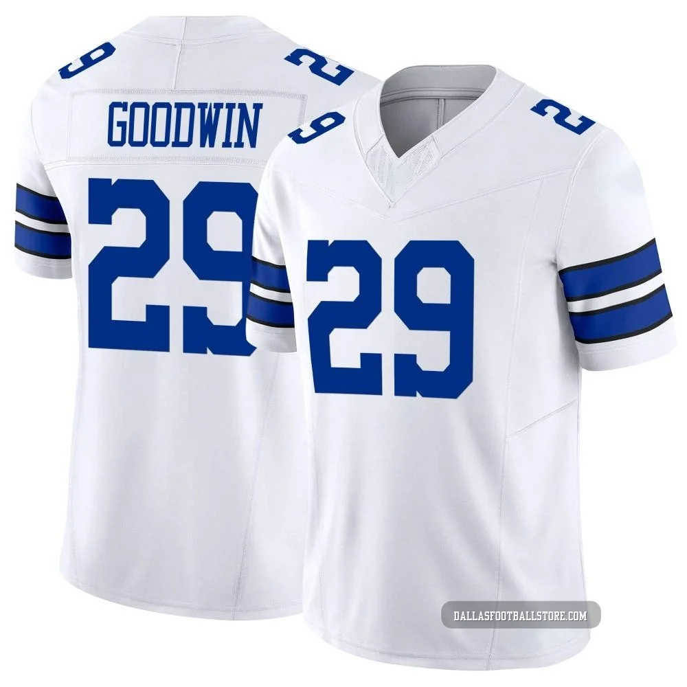 C.J. Goodwin Dallas Cowboys ＃29 Limited Men's White Vapor F.U.S.E. Jersey