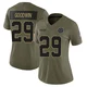 C.J. Goodwin Dallas Cowboys ＃29 Limited Women's Olive 2025 Salute to Service Jersey