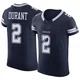 Cobie Durant Dallas Cowboys ＃2 Elite Men's Navy Vapor F.U.S.E. Jersey