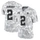 Cobie Durant Dallas Cowboys ＃2 Limited Men's Arctic Camo 2024 Salute to Service Jersey