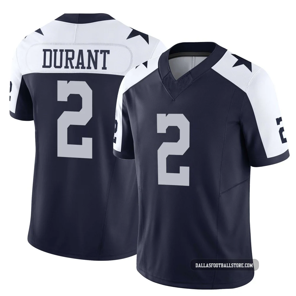 Cobie Durant Dallas Cowboys ＃2 Limited Men's Navy Alternate Vapor F.U.S.E. Jersey