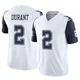 Cobie Durant Dallas Cowboys ＃2 Limited Men's White 2nd Alternate Vapor F.U.S.E. Jersey