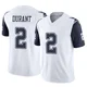 Cobie Durant Dallas Cowboys ＃2 Limited Youth White 2nd Alternate Vapor F.U.S.E. Jersey