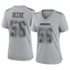 Cooper Beebe Dallas Cowboys ＃56 Game Women's Gray Atmosphere Fashion Jersey