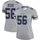 Cooper Beebe Dallas Cowboys ＃56 Legend Women's Gray Inverted Jersey