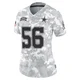 Cooper Beebe Dallas Cowboys ＃56 Limited Women's Arctic Camo 2024 Salute to Service Jersey