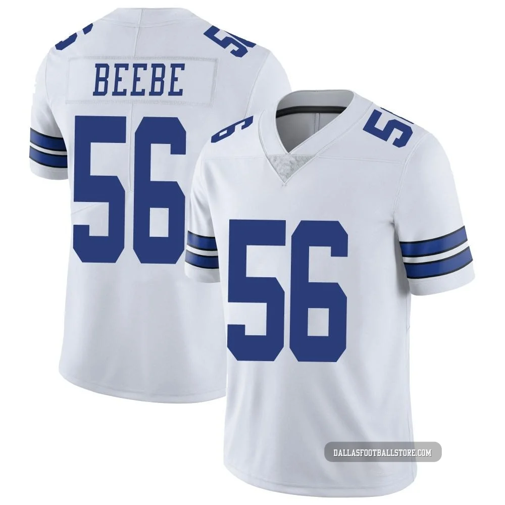 Cooper Beebe Dallas Cowboys ＃56 Limited Youth White Vapor Untouchable Jersey