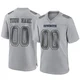 Custom Dallas Cowboys ＃00 Game Youth Gray Atmosphere Fashion Jersey