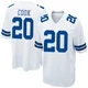 Dalvin Cook Dallas Cowboys ＃20 Game Men's White Jersey