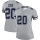 Dalvin Cook Dallas Cowboys ＃20 Legend Women's Gray Inverted Jersey