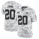 Dalvin Cook Dallas Cowboys ＃20 Limited Men's Arctic Camo 2024 Salute to Service Jersey