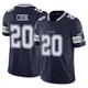 Dalvin Cook Dallas Cowboys ＃20 Limited Men's Navy Vapor F.U.S.E. Jersey
