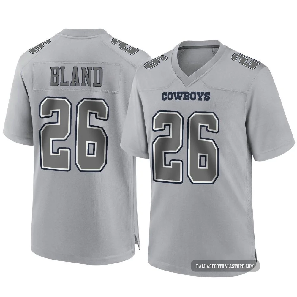 DaRon Bland Dallas Cowboys ＃26 Game Men's Gray Atmosphere Fashion Jersey