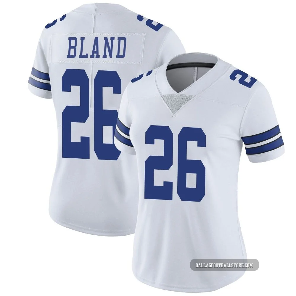DaRon Bland Dallas Cowboys ＃26 Limited Women's White Vapor Untouchable Jersey