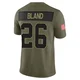 DaRon Bland Dallas Cowboys ＃26 Limited Youth Olive 2025 Salute to Service Jersey