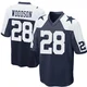 Darren Woodson Dallas Cowboys ＃28 Game Youth Navy Blue Throwback Jersey