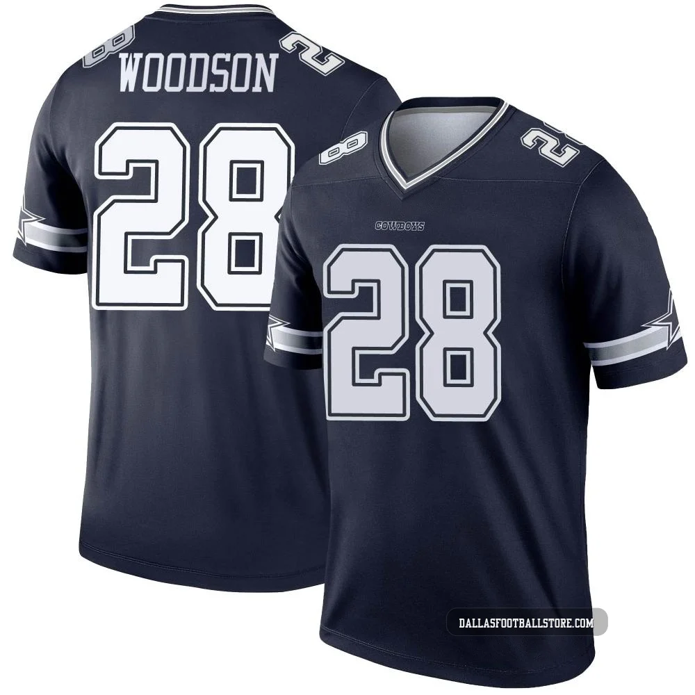 Darren Woodson Dallas Cowboys ＃28 Legend Men's Navy Jersey