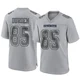 David Durden Dallas Cowboys ＃85 Game Men's Gray Atmosphere Fashion Jersey
