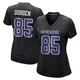 David Durden Dallas Cowboys ＃85 Game Women's Black Carbon Fashion Jersey