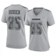 David Durden Dallas Cowboys ＃85 Game Women's Gray Atmosphere Fashion Jersey