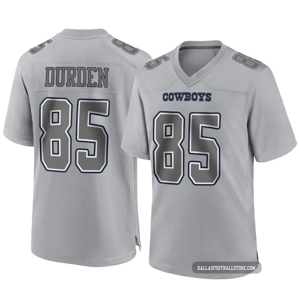 David Durden Dallas Cowboys ＃85 Game Youth Gray Atmosphere Fashion Jersey