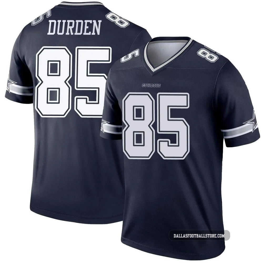 David Durden Dallas Cowboys ＃85 Legend Men's Navy Jersey
