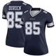 David Durden Dallas Cowboys ＃85 Legend Women's Navy Jersey