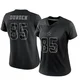 David Durden Dallas Cowboys ＃85 Limited Women's Black Reflective Jersey