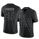 David Durden Dallas Cowboys ＃85 Limited Youth Black Reflective Jersey