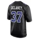 Dee Delaney Dallas Cowboys ＃37 Game Men's Black Carbon Fashion Jersey