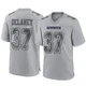 Dee Delaney Dallas Cowboys ＃37 Game Men's Gray Atmosphere Fashion Jersey