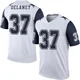 Dee Delaney Dallas Cowboys ＃37 Legend Men's White Color Rush Jersey