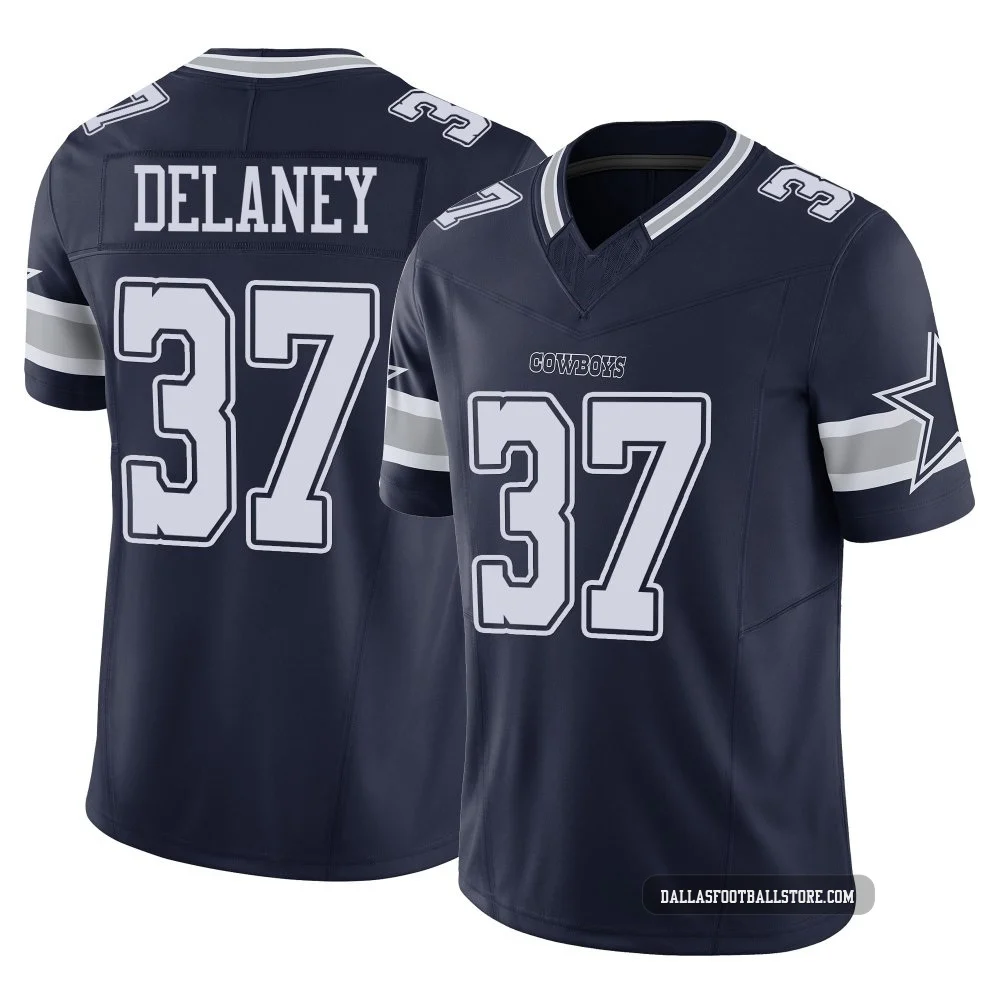 Dee Delaney Dallas Cowboys ＃37 Limited Men's Navy Vapor F.U.S.E. Jersey