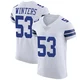 Dee Winters Dallas Cowboys ＃53 Elite Men's White Vapor Untouchable Jersey