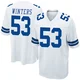 Dee Winters Dallas Cowboys ＃53 Game Youth White Jersey