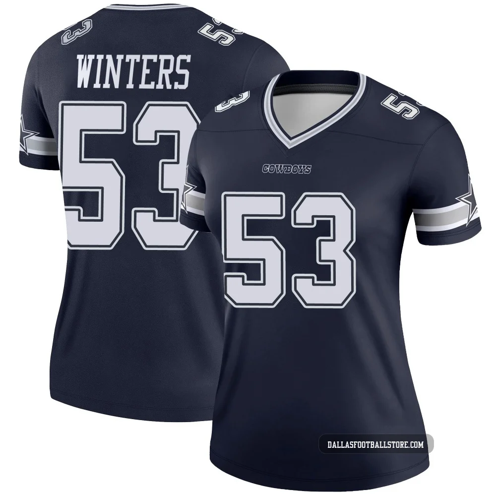 Dee Winters Dallas Cowboys ＃53 Legend Women's Navy Jersey