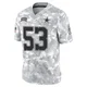 Dee Winters Dallas Cowboys ＃53 Limited Men's Arctic Camo 2024 Salute to Service Jersey