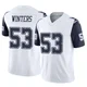 Dee Winters Dallas Cowboys ＃53 Limited Men's White 2nd Alternate Vapor F.U.S.E. Jersey