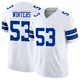 Dee Winters Dallas Cowboys ＃53 Limited Men's White Vapor F.U.S.E. Jersey
