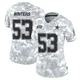 Dee Winters Dallas Cowboys ＃53 Limited Women's Arctic Camo 2024 Salute to Service Jersey