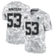 Dee Winters Dallas Cowboys ＃53 Limited Youth Arctic Camo 2024 Salute to Service Jersey