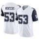 Dee Winters Dallas Cowboys ＃53 Limited Youth White 2nd Alternate Vapor F.U.S.E. Jersey
