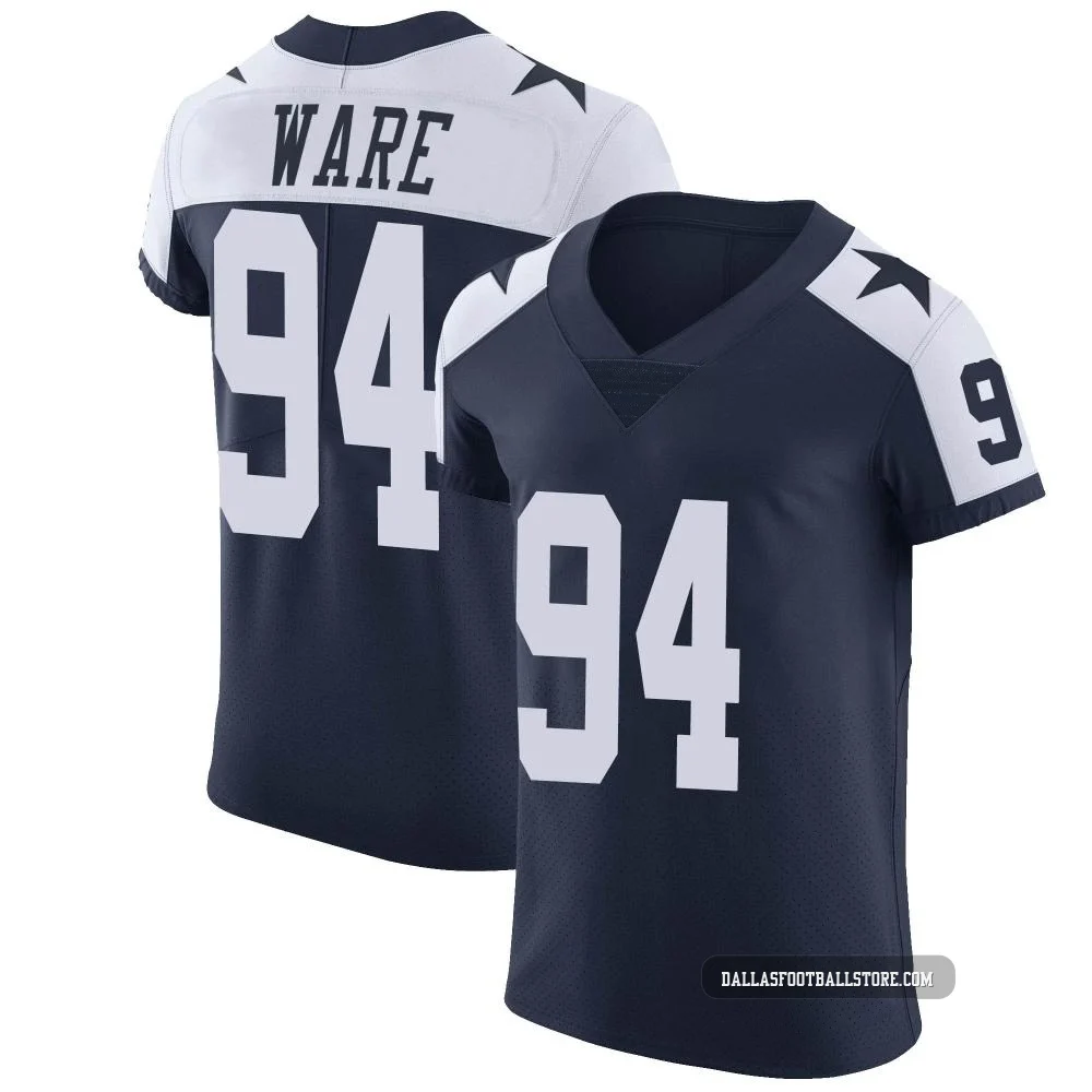 DeMarcus Ware Dallas Cowboys ＃94 Elite Men's Navy Alternate Vapor Untouchable Jersey