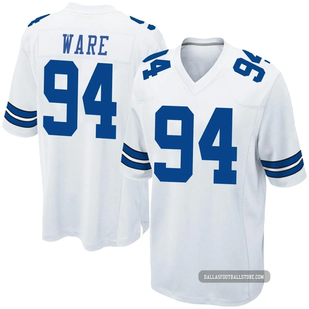 DeMarcus Ware Dallas Cowboys ＃94 Game Youth White Jersey