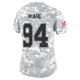 DeMarcus Ware Dallas Cowboys ＃94 Limited Women's Arctic Camo 2024 Salute to Service Jersey