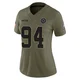DeMarcus Ware Dallas Cowboys ＃94 Limited Women's Olive 2025 Salute to Service Jersey