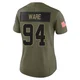 DeMarcus Ware Dallas Cowboys ＃94 Limited Women's Olive 2025 Salute to Service Jersey