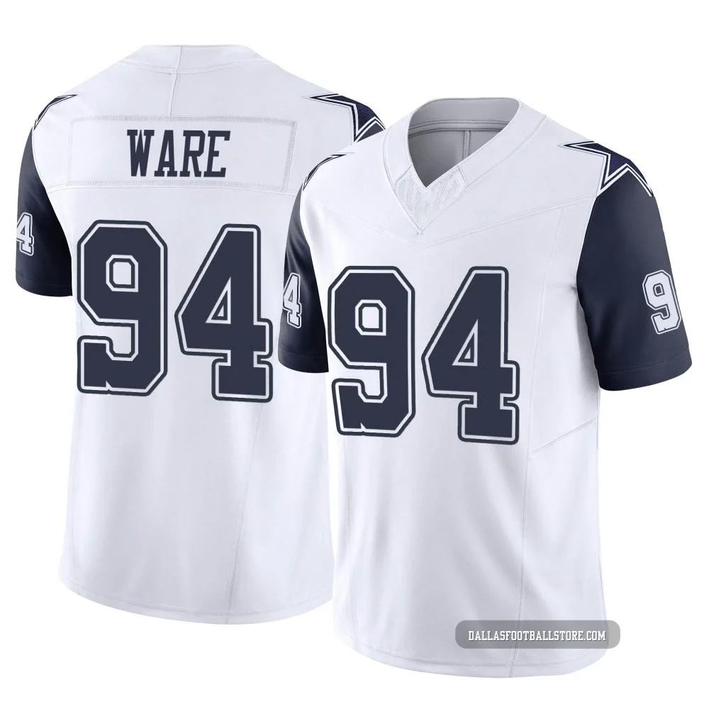 DeMarcus Ware Dallas Cowboys ＃94 Limited Youth White 2nd Alternate Vapor F.U.S.E. Jersey