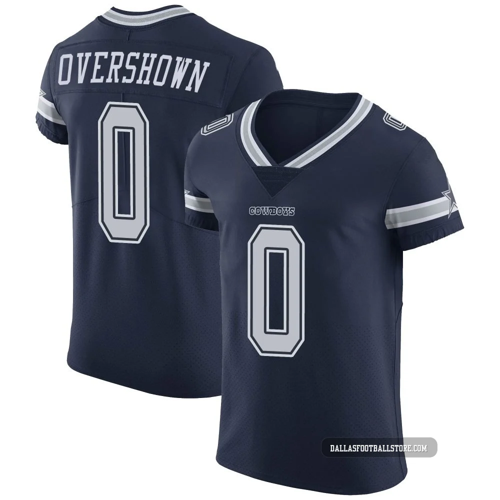 DeMarvion Overshown Dallas Cowboys ＃0 Elite Men's Navy Team Color Vapor Untouchable Jersey